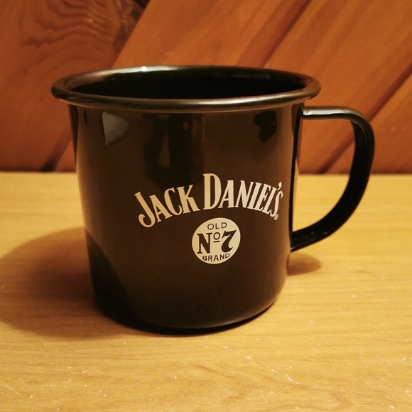 Jack Daniels Old No 7 Brand Enamel Cup - Picture 4 of 4